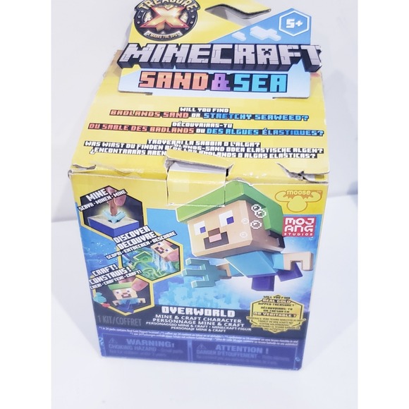 TREASURE X MINECRAFT Sand & Sea Overworld Mine & Craft Aqua Stick - Picture 6 of 7